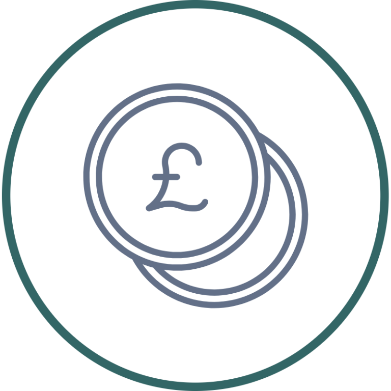 Illustration of a money bag with a 'Bonus' banner and decorative elements.