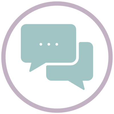 Selection Icons representing user profiles alongside check and cross marks.